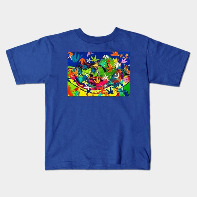 Machu Picchu Kids T-Shirt by Resintop